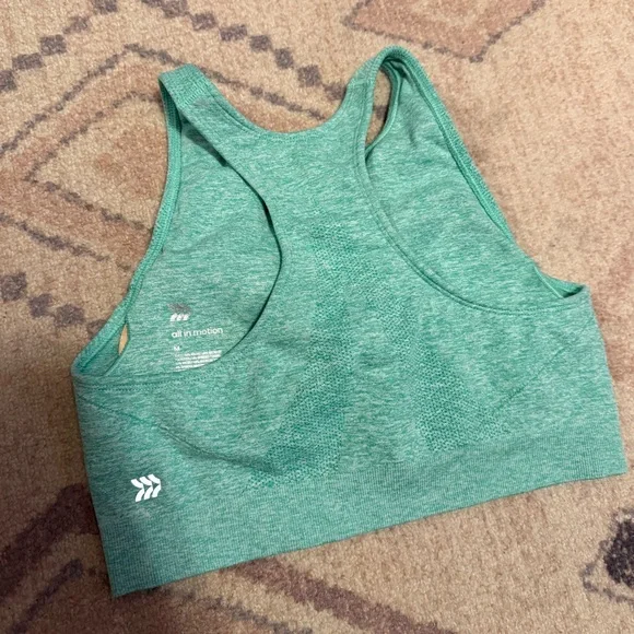 All in Motion Target work out athletic set mint green - Picture 6 of 7